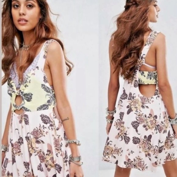 Free People Baby It's You Bandeau Mini Dress - Small - Picture 1 of 13